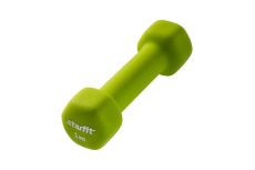 Гантель неопреновая Star Fit DB-201 1 кг, салатовый (1шт.)