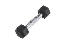 Гантель гексагональная Pro 1 кг Star Fit DB-301 обрезиненная, черная
