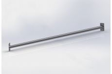 Турник настенный угловой 100см Spektr Sport Тантум 2, черный
