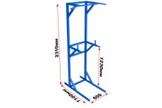 Турник-пресс-брусья, напольный Glav 04.802