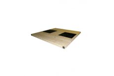 Помост тяжелоатлетический, тренировочный 300x300x5 см, амортизаторы 100x50x2 см Ellada М1247