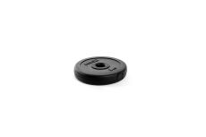 Диск пластиковый 1 кг, d26 мм BaseFit BB-203 черный
