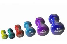 Гантель в виниловой оболочке 1 кг Aerofit AFVD1 (AFVD107-1KG) зеленый