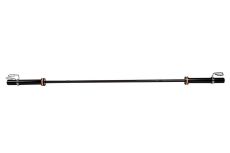 Гриф для штанги Profi-Fit Black, D-50, L2010, женский прямой, гладкая втулка, до 480 кг, замки-пружины