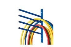 Кронштейн настенный для хранения обручей (цвет черный) Dinamika