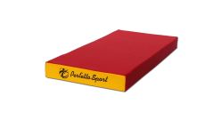 Мат № 1 Perfetto Sport 100х50х10см красно-желтый